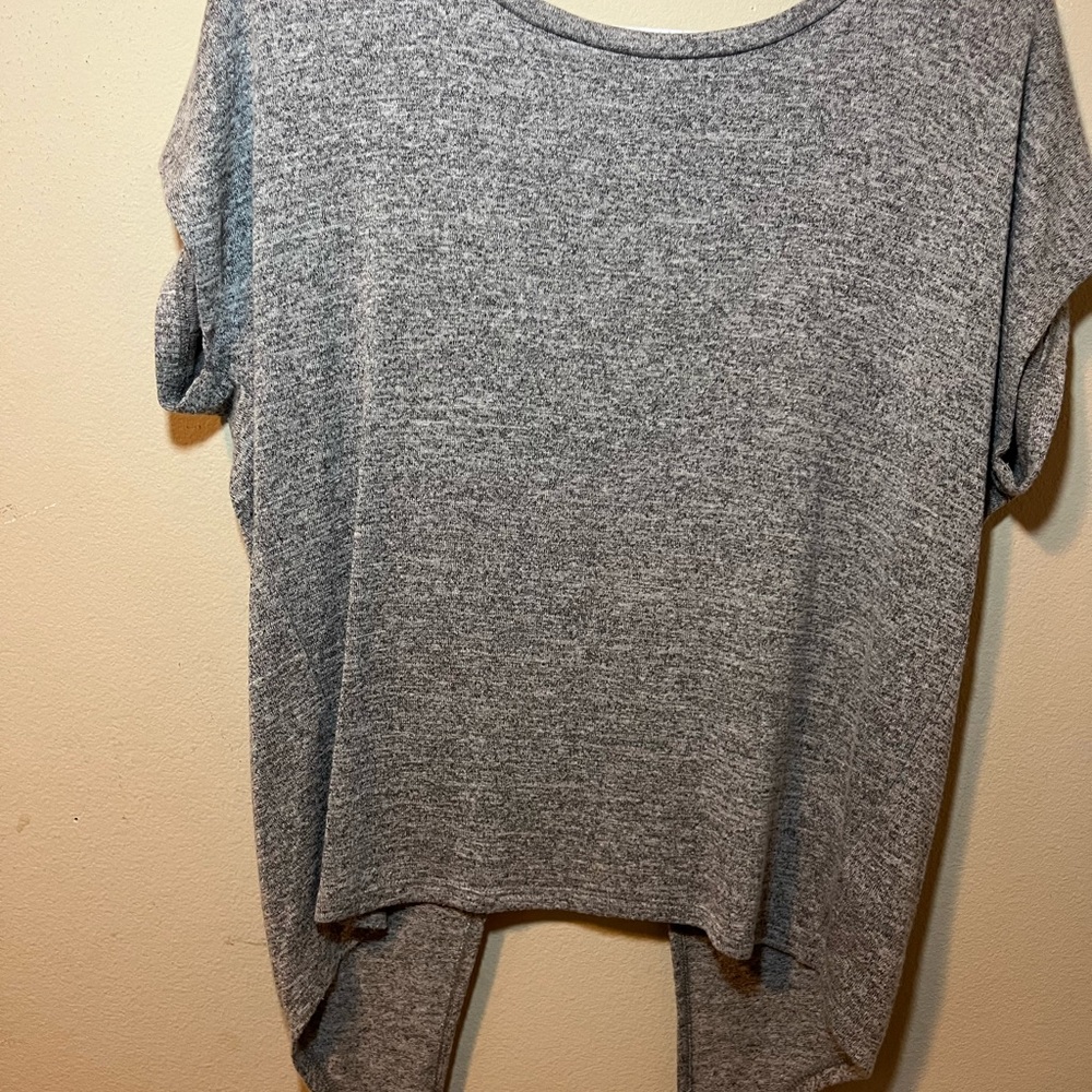 Gray Women's Top